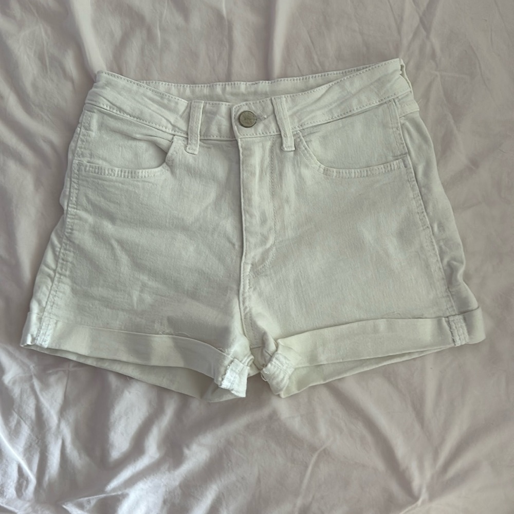 White Shorts